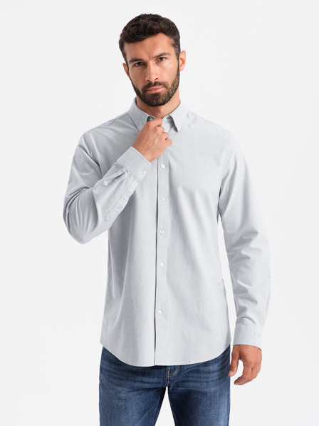 Ombre Clothing Férfi Oxford ing Ombre Clothing V1 OM-SHOS-0172 OM-SHOS-0172