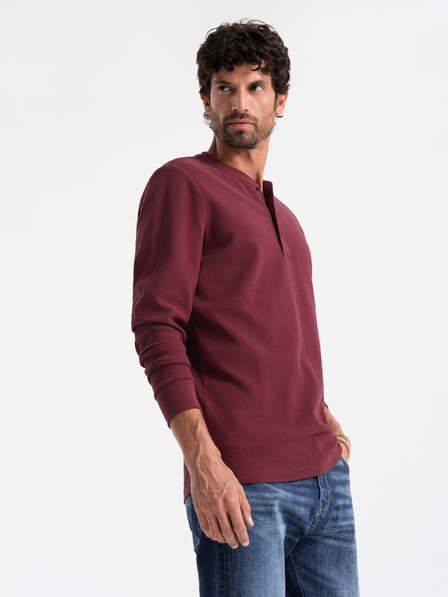 Ombre Clothing Férfi Waffle Knit Ombre Clothing V2 OM-LSCL-0120 OM-LSCL-0120 Férfi Waffle Knit Ombre ruházat