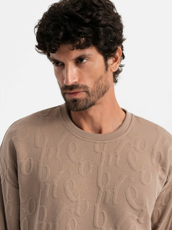 Ombre Clothing Férfi Ombre ruházat RELAXED FIT V3 OM-SSNZ-0164 OM-SSNZ-0164