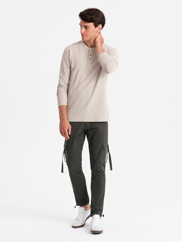 Ombre Clothing Férfi Ombre Ruházat STRAIGHT LEG CARGO V3 OM-PACG-0197 OM-PACG-0197