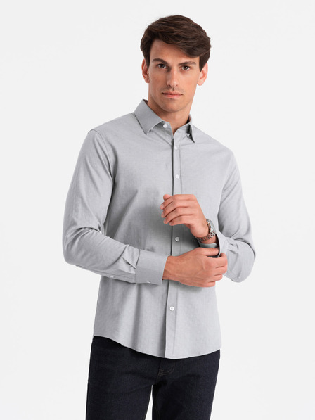 Ombre Clothing Férfi Ombre Clothing SLIM FIT póló V2 OM-SHCS-0175 OM-SHCS-0175