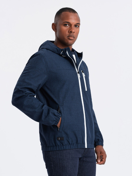 Ombre Clothing Férfi könnyű, gyapjúval bélelt sportdzseki Ombre Ruházat