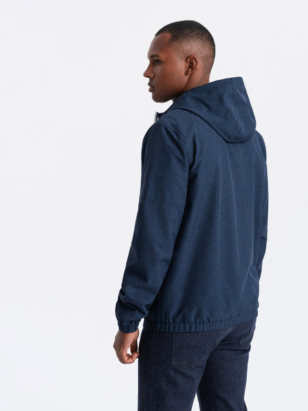Ombre Clothing Férfi könnyű, gyapjúval bélelt sportdzseki Ombre Ruházat