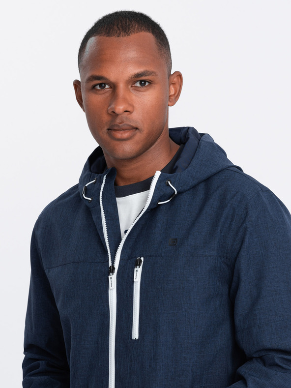 Ombre Clothing Férfi könnyű, gyapjúval bélelt sportdzseki Ombre Ruházat