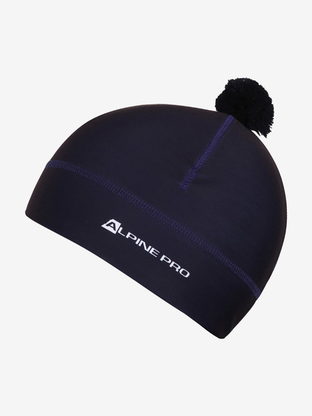 ALPINE PRO Funkcionális sapka pomponnal ALPINE PRO ABERE tengerészkék színű