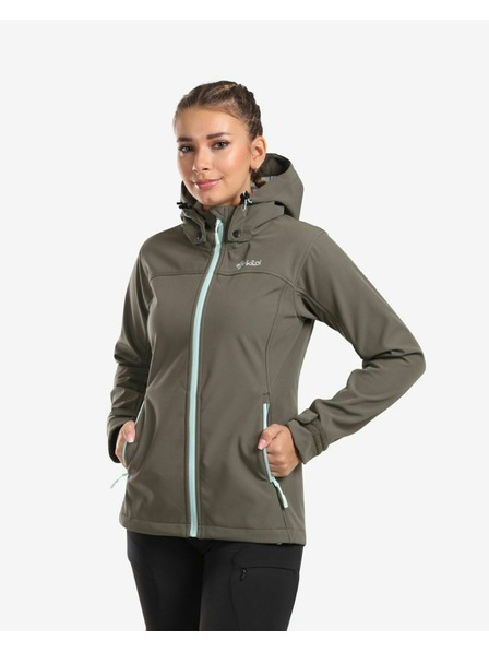 Kilpi Kilpi RAVIA-W női softshell dzseki sötétzöld