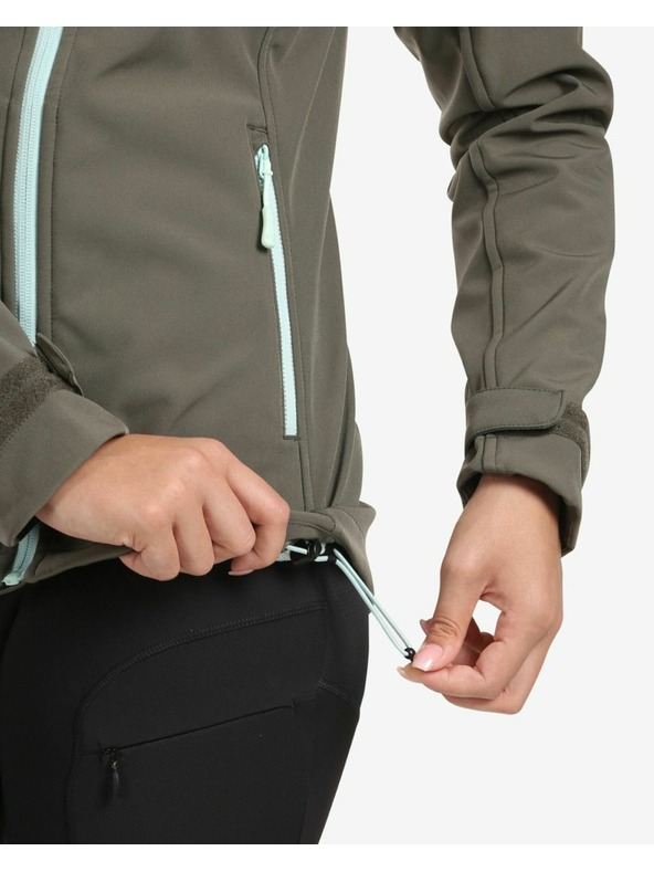 Kilpi Kilpi RAVIA-W női softshell dzseki sötétzöld