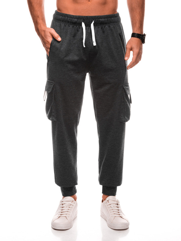 Edoti EDOTI Férfi melegítőnadrág, grafit