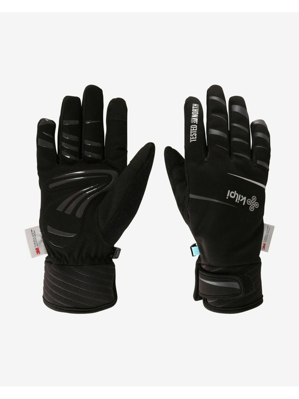 Kilpi Softshell kesztyű Kilpi ROT-U fekete