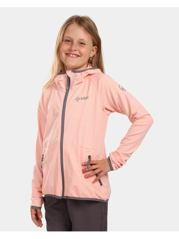 Kilpi Lányok könnyű sportos kapucnis Kilpi MEMPHIS-JG Korall