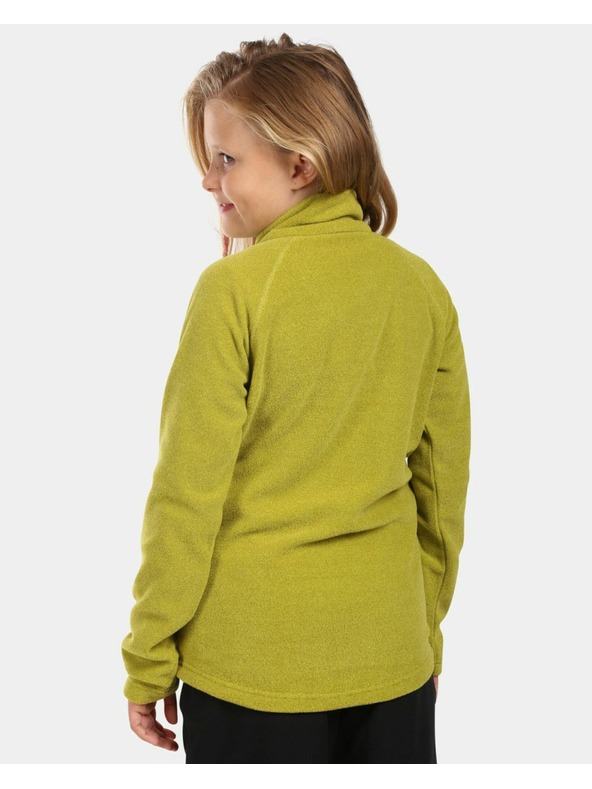 Kilpi Gyerekek Fleece melegítőfelső Kilpi ALMERI-J Világoszöld
