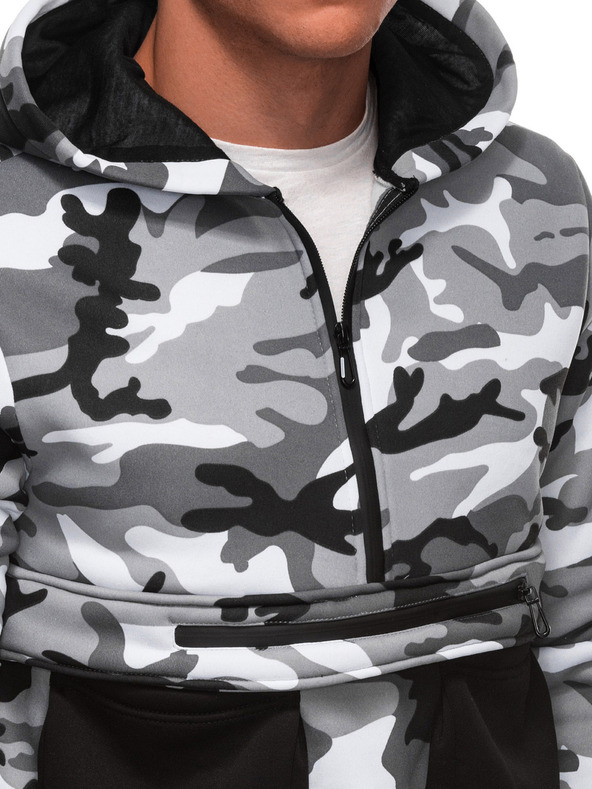 Edoti Férfi kapucnis pulóver Edoti