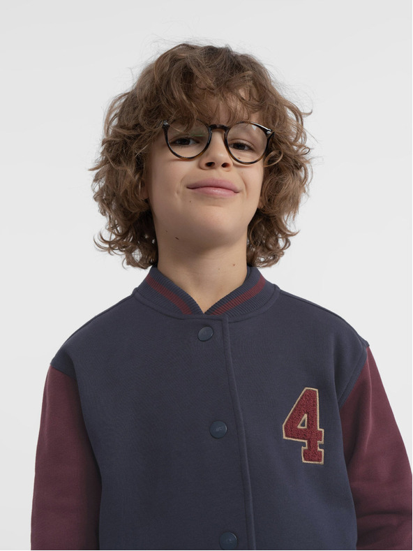 4F Fiúk pamut pulóver