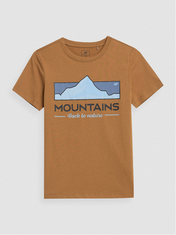 4F Fiúk pamut póló