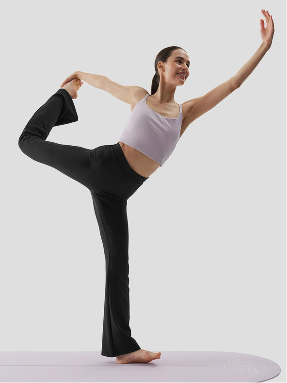 4F Női újrahasznosított jóga crop top 4F