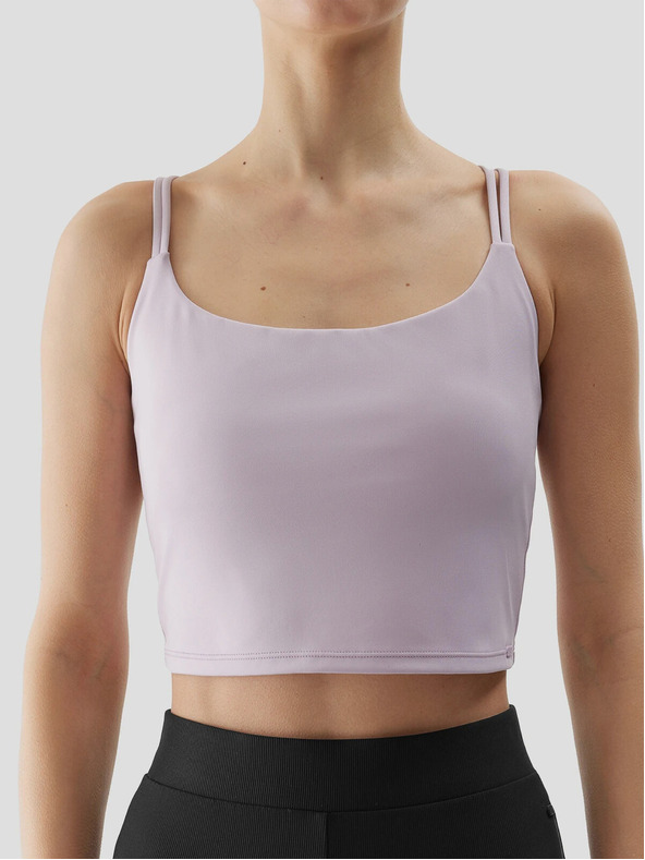 4F Női újrahasznosított jóga crop top 4F