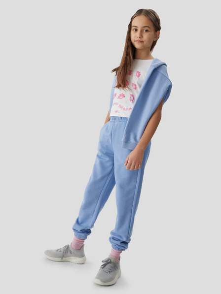 4F 4F Lányok joggeres melegítőnadrág - denim