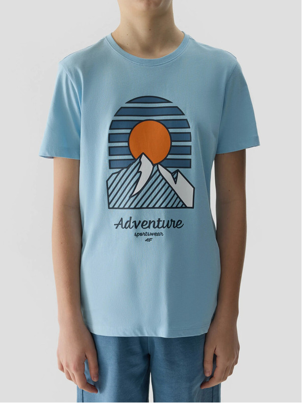 4F Fiúk organikus pamut 4F póló