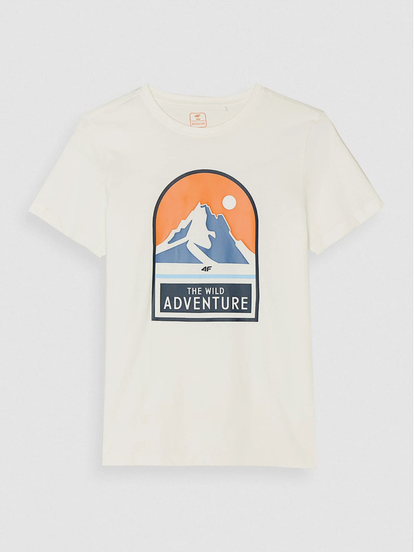 4F Fiúk organikus pamut 4F póló