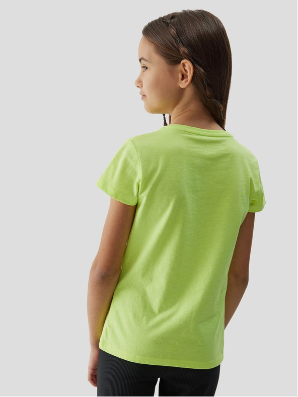 4F Lányok organikus pamut pólója 4F