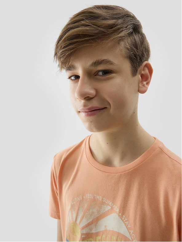 4F Fiú normál póló 4F nyomtatással