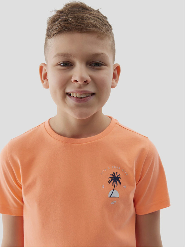 4F Fiú póló 4F nyomtatással