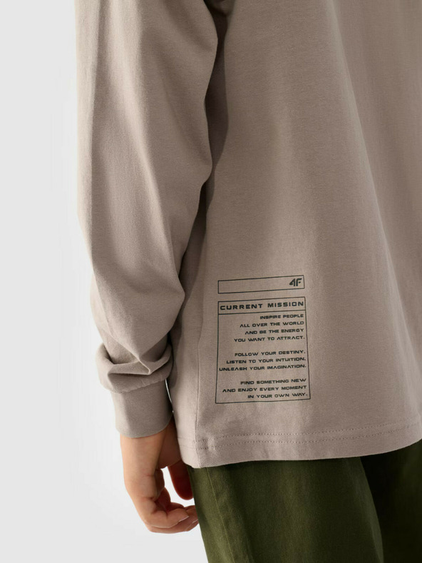 4F Fiú póló 4F nyomtatással