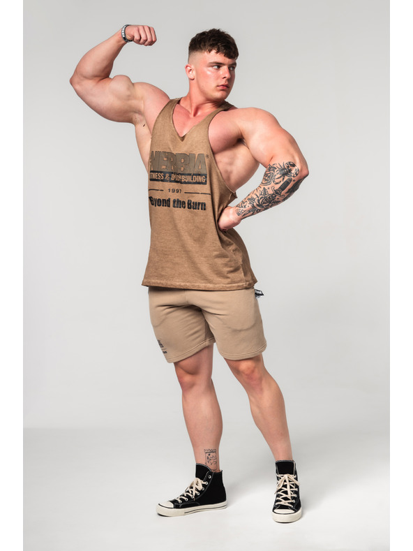 Nebbia Sweatpants GYM BRO 352 M,világosbarna