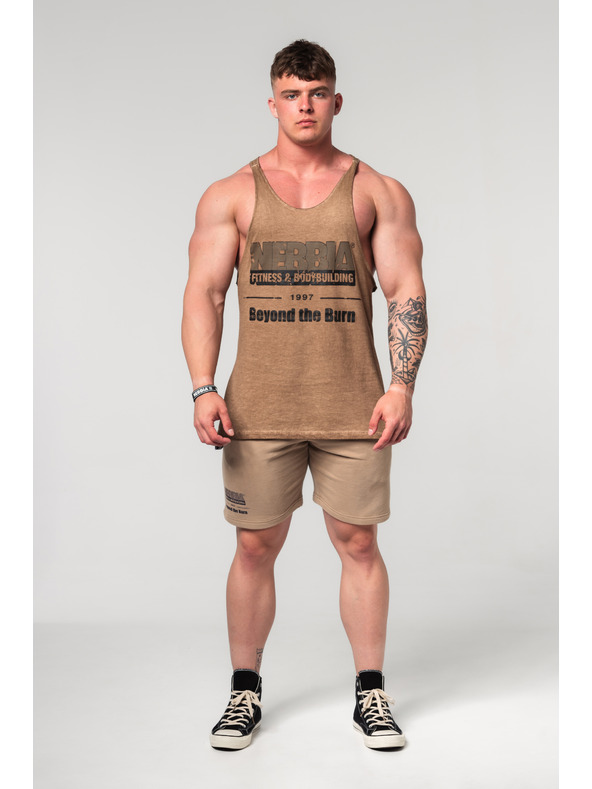 Nebbia Sweatpants GYM BRO 352 M,világosbarna