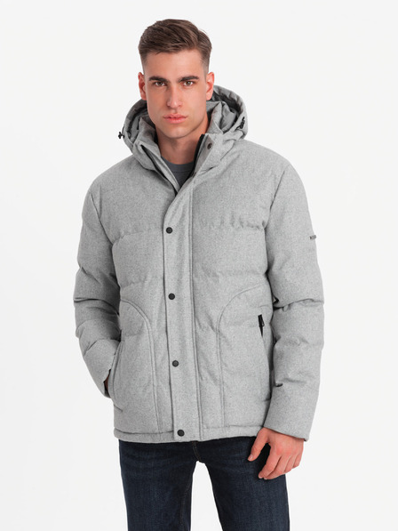 Ombre Clothing Férfi kapucnis dzseki Ombre ruházat
