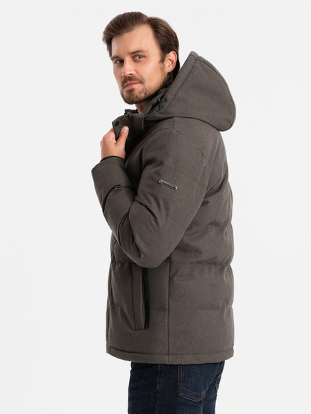Ombre Clothing Férfi kapucnis dzseki Ombre ruházat