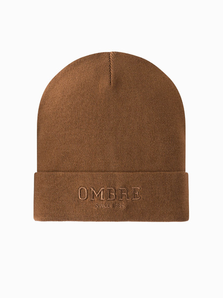 Ombre Clothing Férfi kötött sapka, hímzett Ombre Clothing felirattal