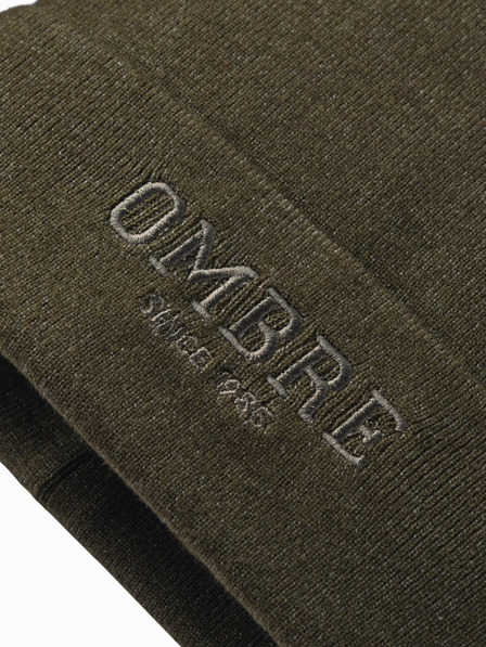 Ombre Clothing Férfi kötött sapka, hímzett Ombre Clothing felirattal