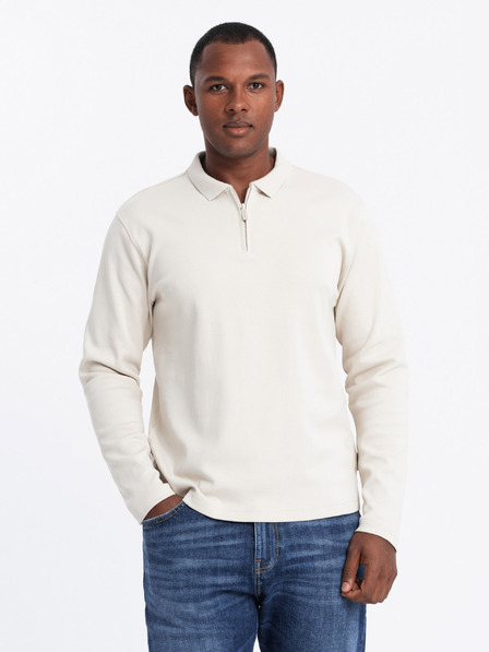 Ombre Clothing Férfi hosszú ujjú póló póló Ombre ruházat