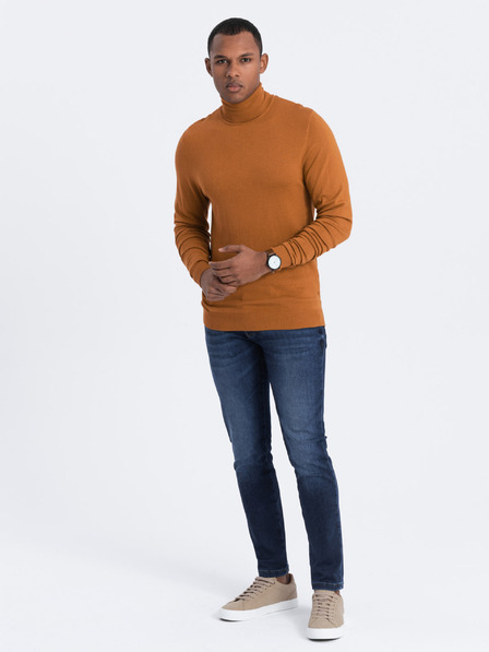 Ombre Clothing Férfi kötött egyszínű viszkóz garbó az Ombre Clothing-tól