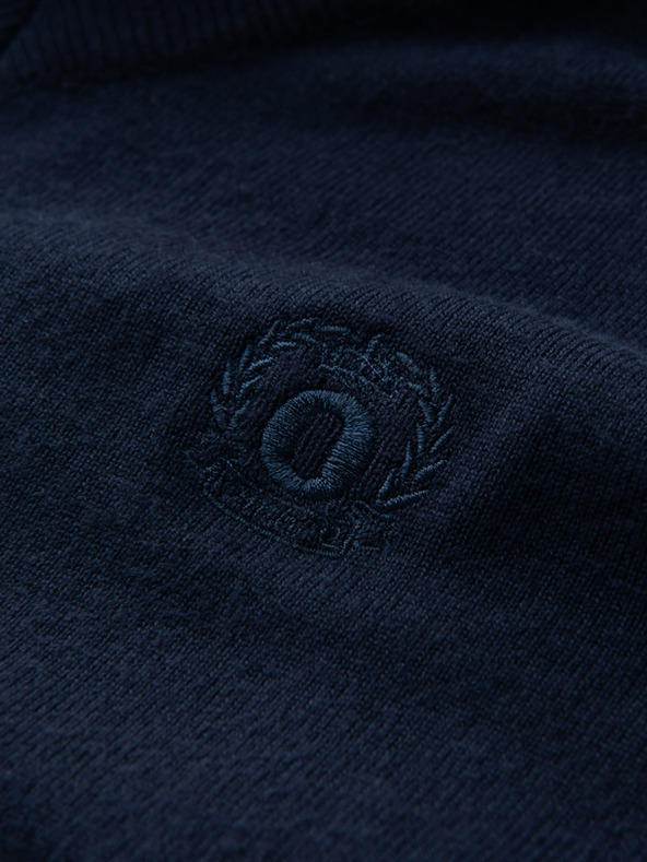 Ombre Clothing Elegáns férfi BASIC V-nyakú pulóver Ombre ruházat