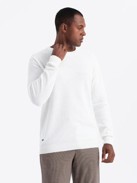 Ombre Clothing Férfi gyémánt kötött pulóver Ombre ruházat