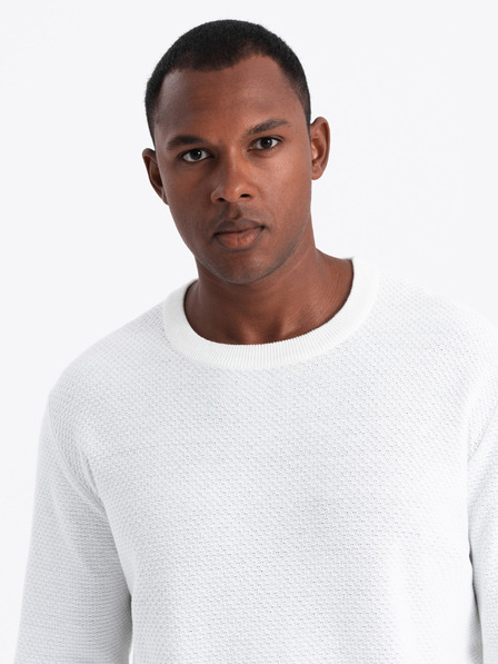Ombre Clothing Férfi gyémánt kötött pulóver Ombre ruházat