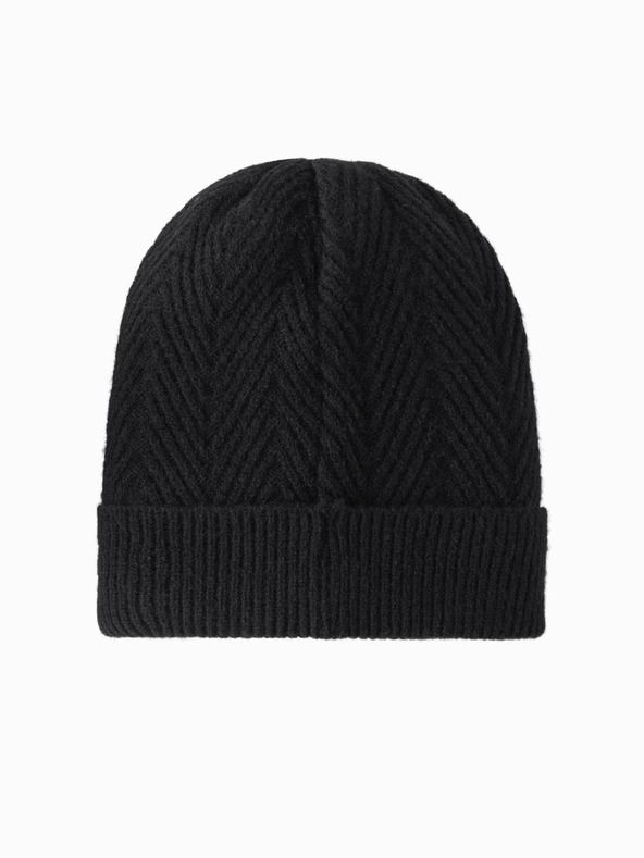 Ombre Clothing Férfi kötött sapka Ombre ruházati applikációval