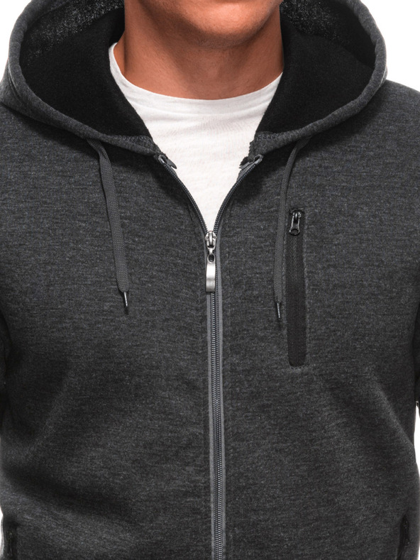 Edoti Férfi kapucnis pulóver B1704 Edoti