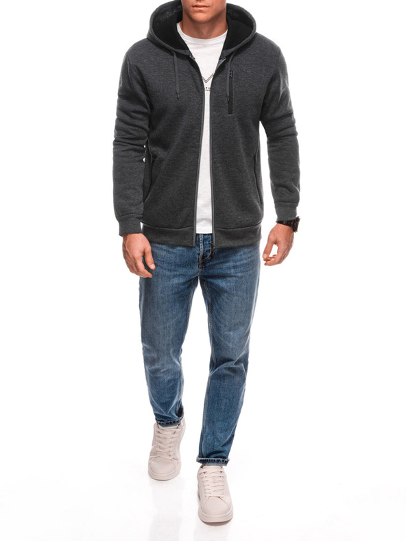 Edoti Férfi kapucnis pulóver B1704 Edoti