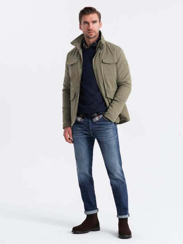 Ombre Clothing Férfi ombre ruházati kabát