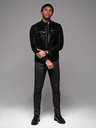 Ombre Clothing Férfi farmer nadrág egyenes szárú - fekete V1 OM-PADP-0133 Ombre Clothing
