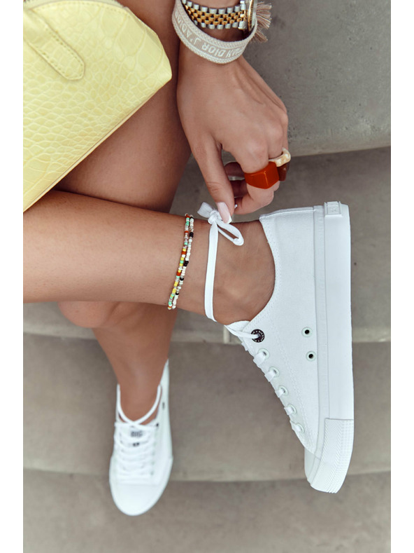 BIG STAR SHOES Női Big Star Classic edzőcipő - Fehér