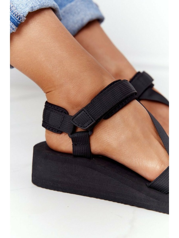 BIG STAR SHOES Női Big Star sportos szandál - Fekete