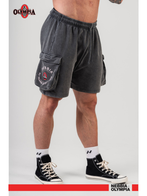 Nebbia Mosott, laza cargo rövidnadrág LEGACY 787 M,piros