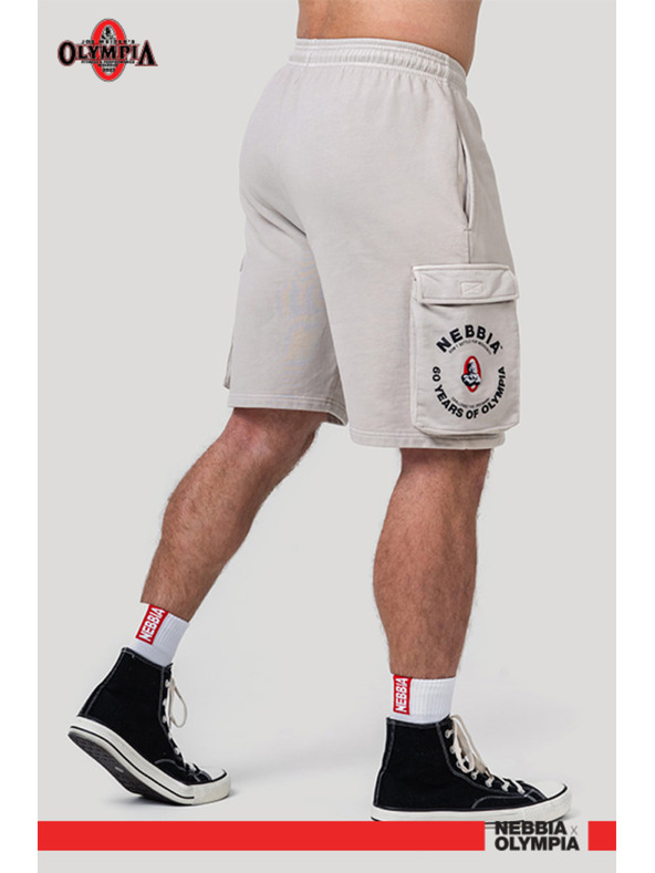 Nebbia Mosott, laza cargo rövidnadrág LEGACY 787 M,piros