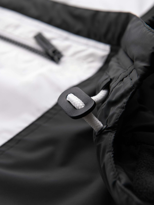 Ombre Clothing Férfi könnyű, színes sportdzseki gyapjúval kék Ombre Ruházat