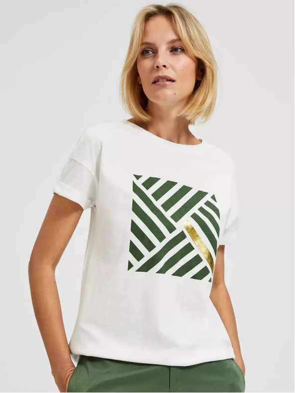 Moodo Női nyomtatott póló Moodo