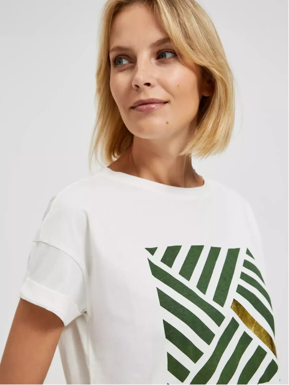 Moodo Női nyomtatott póló Moodo